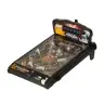 Pinball flipper arkādes spēļu galds ar apgaismojumu un mūziku