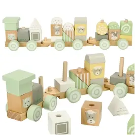 Lulilo Train koka vilciena pastelis