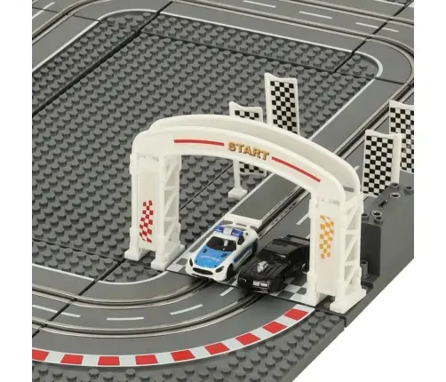 Policijas auto sacīkšu trase 51x38.5cm