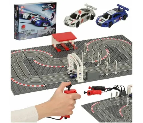Policijas auto sacīkšu trase 64x38.5cm