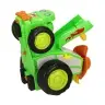 Traktors RC traktors lec dejošanas skaņa zaļa