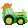 Traktors RC traktors lec dejošanas skaņa zaļa