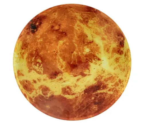 Planet mars oranžs 32cm cenu pulkstenis