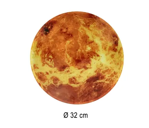 Planet mars oranžs 32cm cenu pulkstenis
