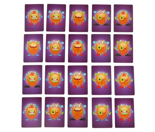 Radošā galda spēle uztveres veicināšanai Catch the monsters