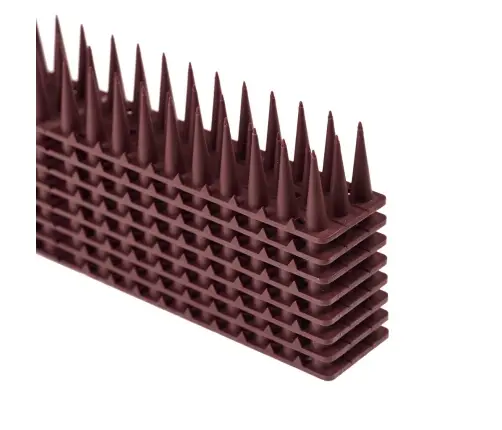 Baložu spīles putnu aizbāzni plastmasas blīvs blīvs brūns 8el. 43 cm