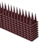 Baložu spīles putnu aizbāzni plastmasas blīvs blīvs brūns 8el. 43 cm