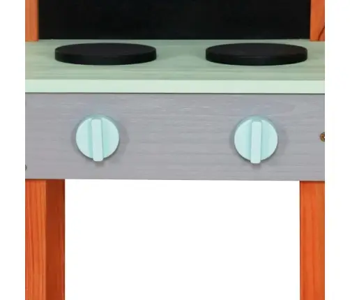 Koka dārza dubļu virtuve uz riteņiem piederumi krāns āra Lulilo Sableto 116 cm