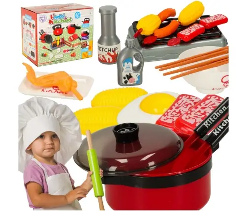 Virtuves piederumu katlu un pannu komplekts 35 gab.