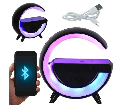 RGB LED uzlādes gaismas indukcijas radio