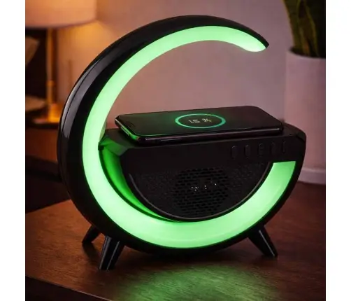 RGB LED uzlādes gaismas indukcijas radio