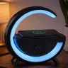 RGB LED uzlādes gaismas indukcijas radio