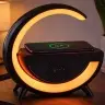 RGB LED uzlādes gaismas indukcijas radio