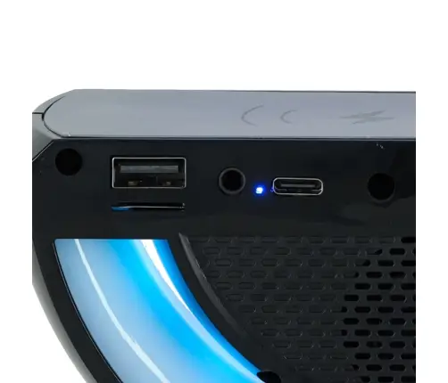 RGB LED uzlādes gaismas indukcijas radio