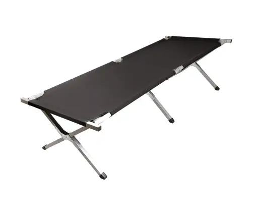 Saliekamā lauka gulta tourist canada black 150kg