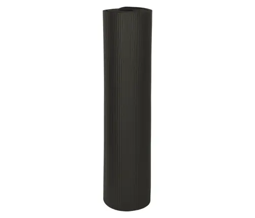 Jogas prakses paklājs biezs 185x80x1,5 cm melns