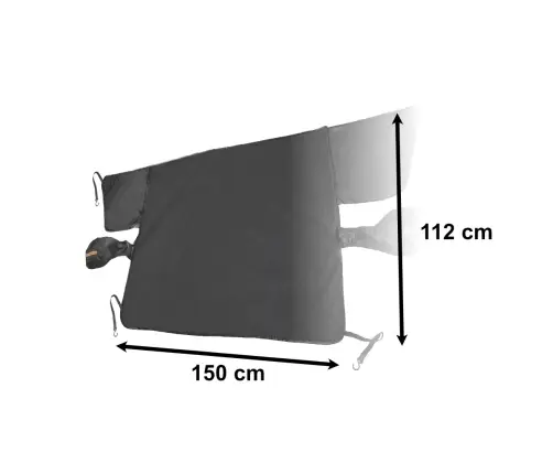 Pretaizsalšanas vējstikla magnētiskais auto saulessargs