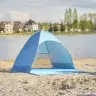 Pašnolokāmā dārza pludmales telts zila