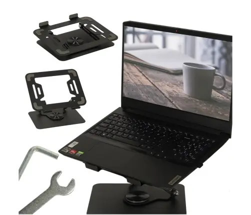 360° regulējams ergonomisks klēpjdatora statīvs