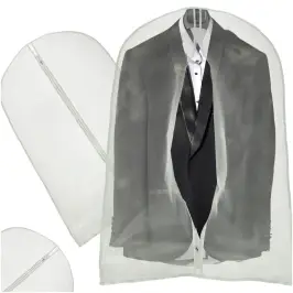 Kombinezonu apģērbu pārvalks caurspīdīgs 60 x 120 cm
