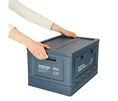 Bagāžas organizators kempinga kaste tumši zila