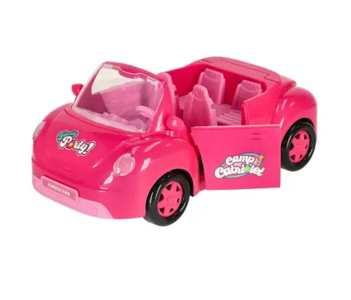 Lelle automašīna kabriolets rozā 4 el.