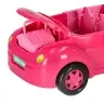Lelle automašīna kabriolets rozā 4 el.
