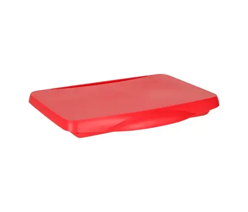 Bērnu auto galds ar glabāšanas nodalījumu sarkans