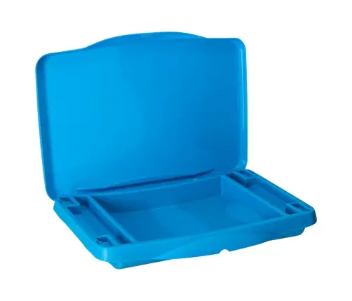 Bērnu auto galdiņš ar glabāšanas nodalījumu zils