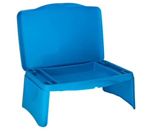 Bērnu auto galdiņš ar glabāšanas nodalījumu zils