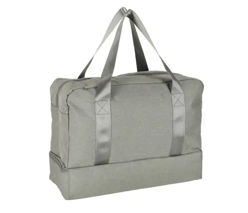 Ceļojumu soma rokas bagāžai 39 x 18 x 30 cm pelēka