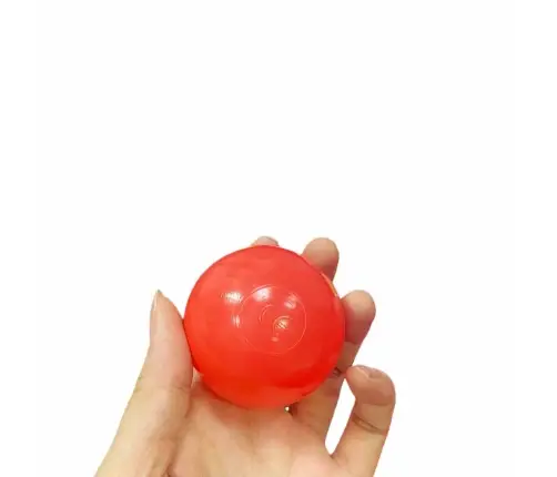 Bērnu batuts dārza bumbu tīkls basketbola 150cm sarkans