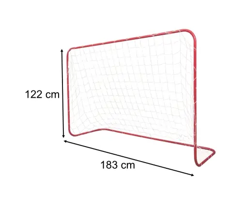 Bērnu treniņfutbola vārti 183 x 122 x 61 cm