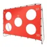 Bērnu futbola treniņu vārti 2in1 + precizitātes paklājs 215 x 153 x 76 cm
