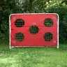 Bērnu futbola treniņu vārti 2in1 + precizitātes paklājs 215 x 153 x 76 cm