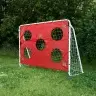 Bērnu futbola treniņu vārti 2in1 + precizitātes paklājs 215 x 153 x 76 cm