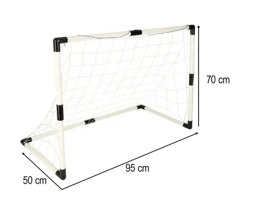 Bērnu treniņfutbola vārti 95 x 48 x 70 cm