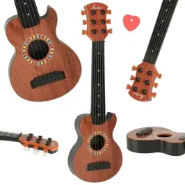 Klasiskā ģitāra bērniem koka 6 stīgu 18 collu 46,5 cm