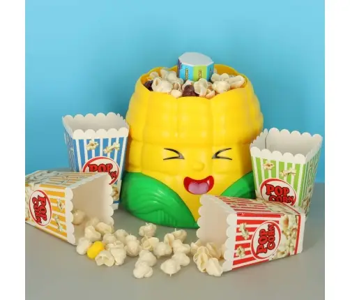 Arkādes spēle Noķer popkorna kukurūzas krūzes 4 spēlētāji