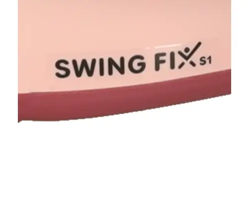 LED Swing FIX S1 gravitācijas skrejritenis ar rokturi rozā krāsā līdz 65 kg