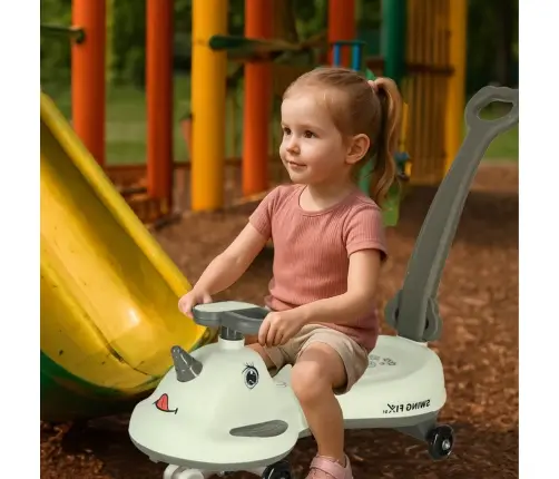 LED Swing FIX S1 gravitācijas skrejritenis ar rokturi pelēks max 65kg