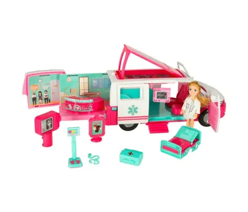 Ātrās palīdzības mobilās slimnīcas leļļu piederumi