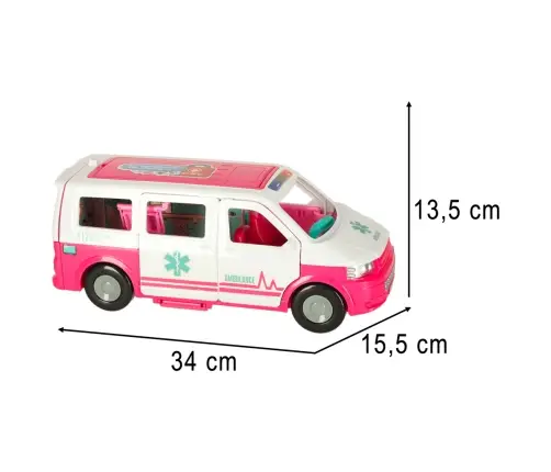 Ātrās palīdzības mobilās slimnīcas leļļu piederumi