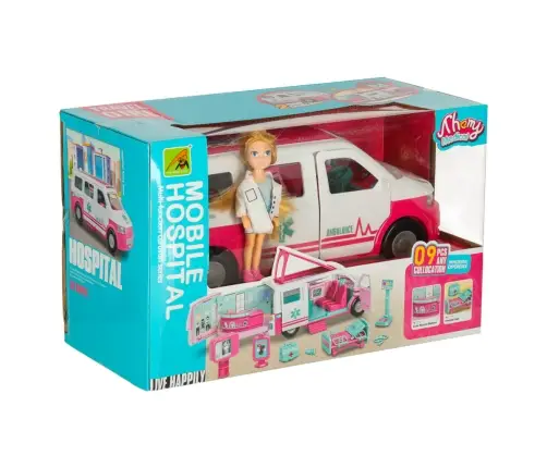 Ātrās palīdzības mobilās slimnīcas leļļu piederumi