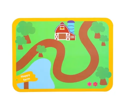 Koka bloki vītņošanas dēļu dēļu fermas dzīvniekiem