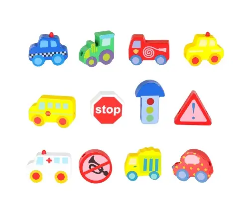 Koka bloki dēļu vītņu vītņošanas dēļu automašīnu transportlīdzekļiem