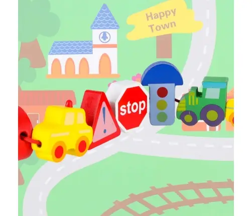 Koka bloki dēļu vītņu vītņošanas dēļu automašīnu transportlīdzekļiem