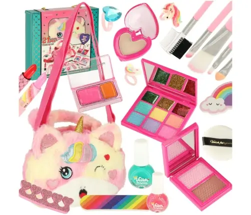 Make-up kosmētikas kosmētikas lakas rokassomiņa komplekts ar 21 vienību