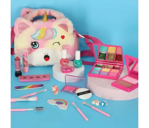 Make-up kosmētikas kosmētikas lakas rokassomiņa komplekts ar 21 vienību