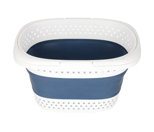Veļas veļas groza locīšanas silikona lielais grozs 32L